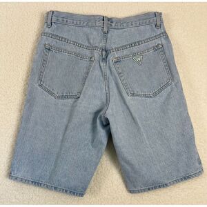 Guess Shorts Mens‎ Size 30 Vintage 90s High Wasited Light Wash